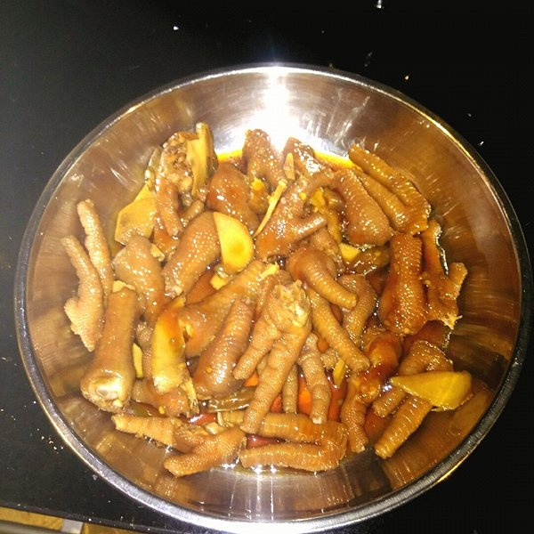 果香蜜糖的泡椒鸡脚做法的学习成果照