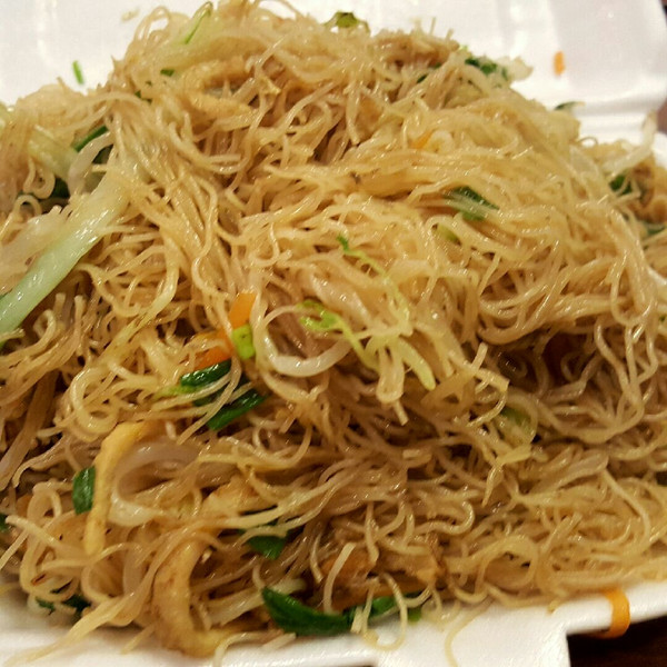 青菜炒米粉