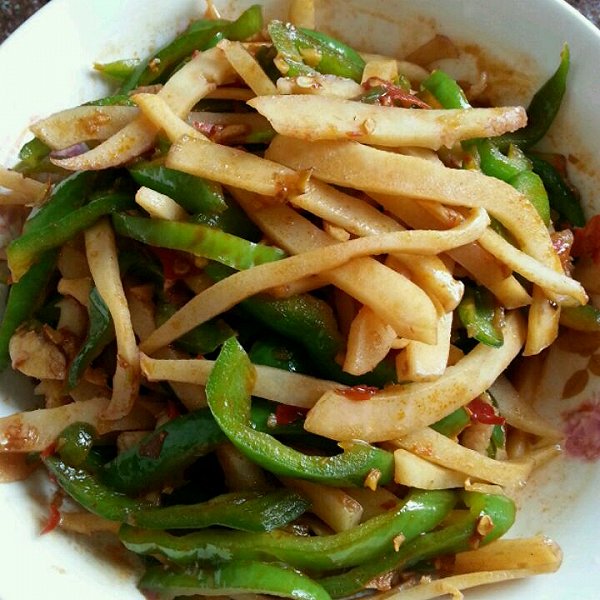 海螺片炒白菜