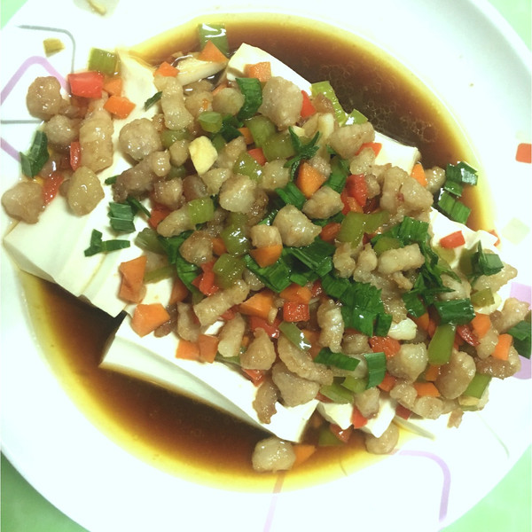 成果地方8的肉粒蒸豆腐美食的v成果天使照_豆月光最多的做法平阳图片