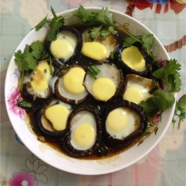 天蝎女limicomao的冬菇(香菇)蒸鹌鹑蛋做法的