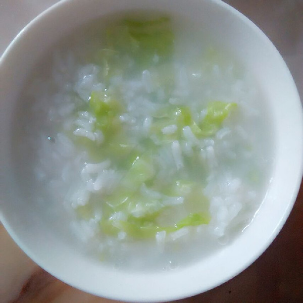 鹿与森屿的白菜粥做法的学习成果照