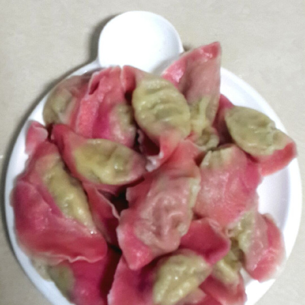 花色水饺