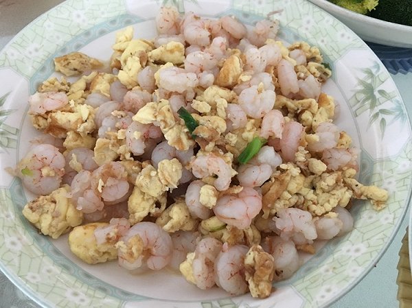 马头otnz的鸡蛋炒虾仁做法的学习成果照_豆果美食