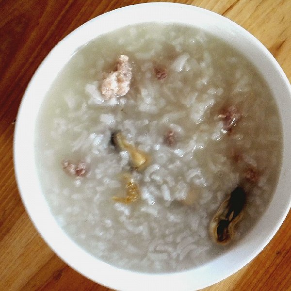 爱笑么么的海米淡菜瘦肉粥做法的学习成果照