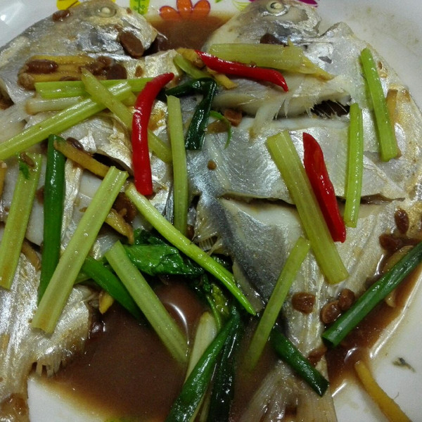 爱夏天94的红烧食谱#嗨MilK出山食谱#做法的mycafe第十级鲳鱼图片