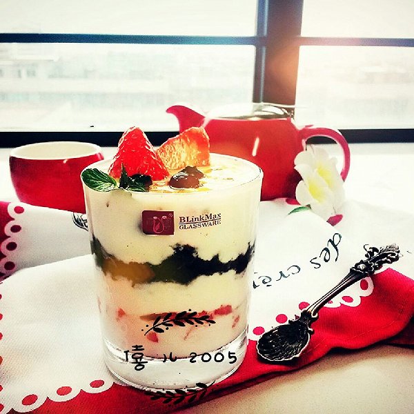 僖儿2005的水果酸奶杯做法的学习成果照