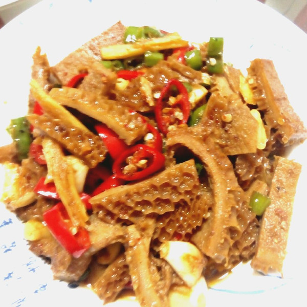 靓厨房的爆炒毛肚做法的学习成果照_豆果美食