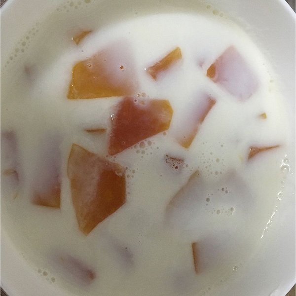 吃货宝贝No1的木瓜牛奶(超级好喝,无添加剂,味