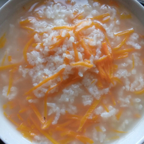 为孩子们的身体健康的胡萝卜丝粥做法的学习成