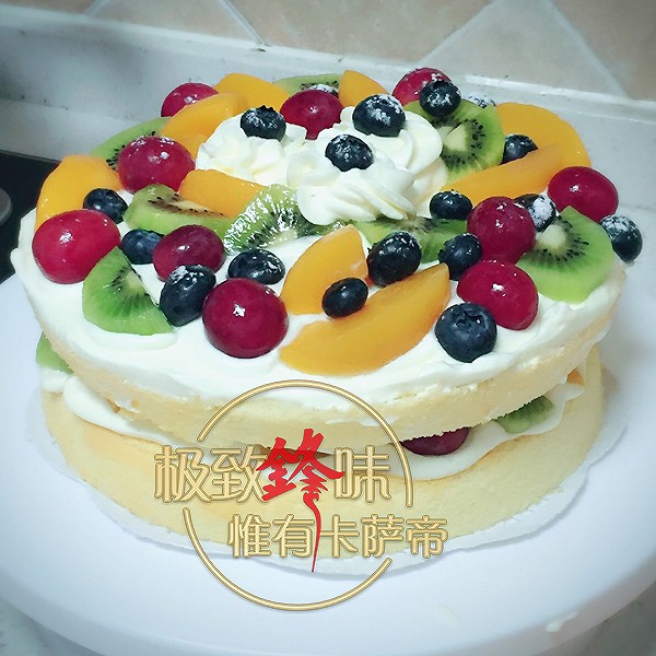 Mimisusu的第一次做裸蛋糕,如果买到草莓就好