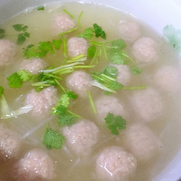 静静多肉花园的羊肉丸子汤做法的学习成果照_豆果美食