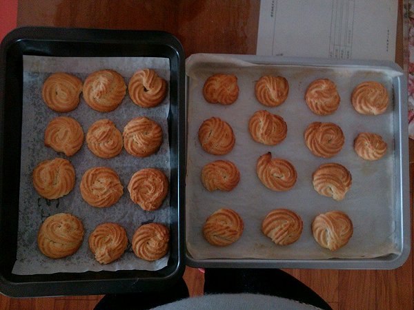 平安是福-yu的奶香曲奇饼干做法的学习成果照_豆果美食