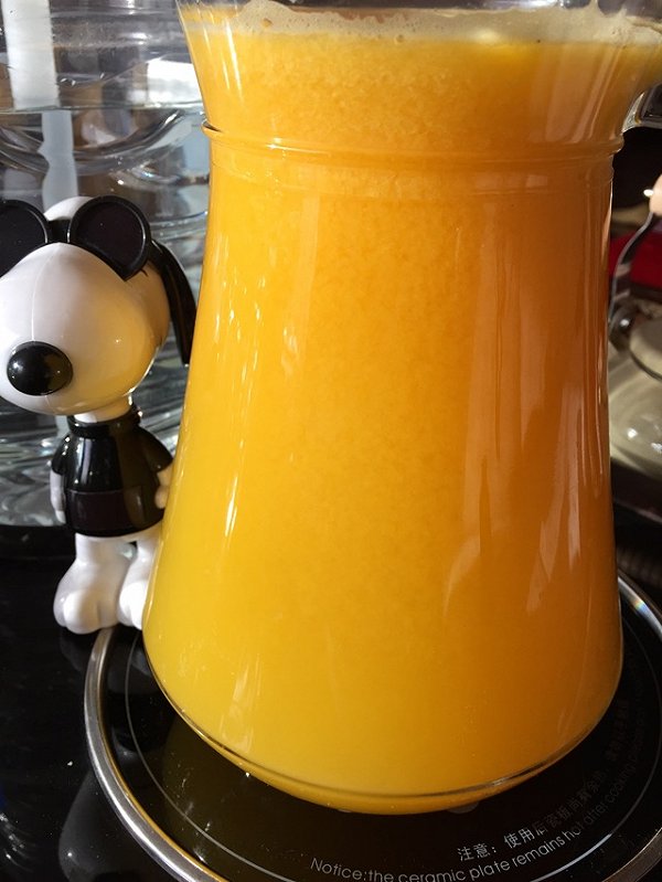 美豆兔吱珠的鲜榨菠萝汁做法的学习成果照