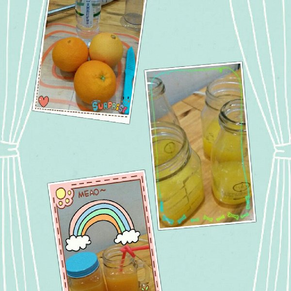 头科的【夏日特饮】西柚鲜橙汁做法的学习成果