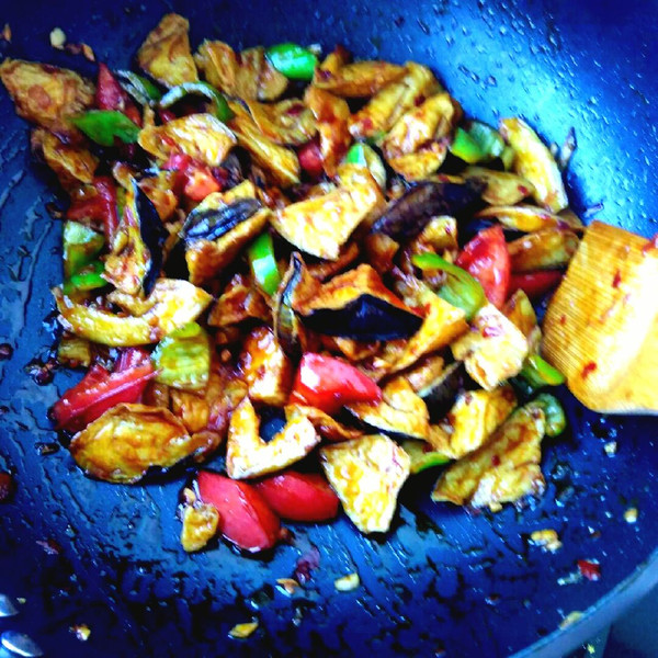 做淼淼爱吃的成果的红烧美食做法的v成果茄子照无锡美食老字号图片