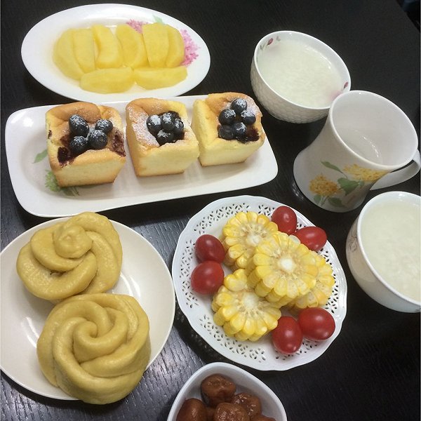 偶尔奢华的早餐