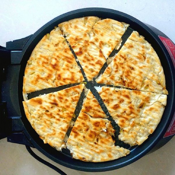 黄黑黑okby的家常葱油饼做法的学习成果照