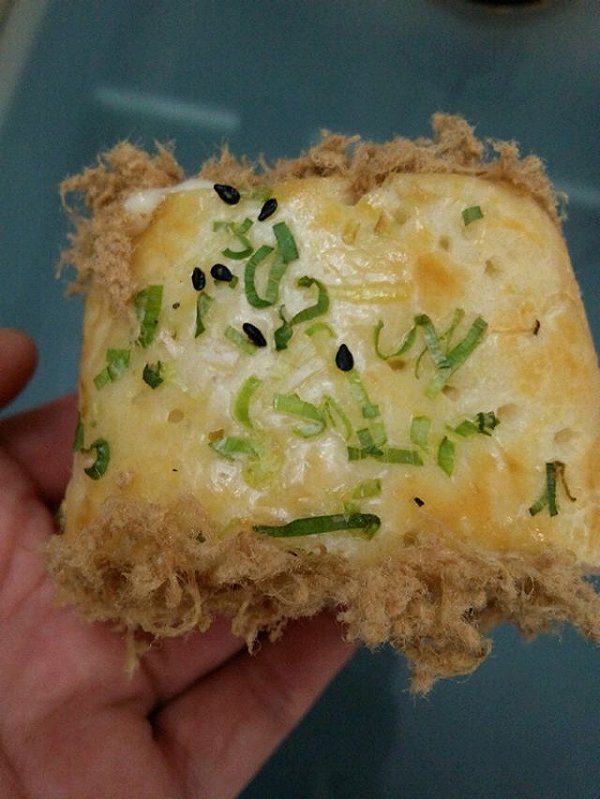 兔妈爱厨房更爱兔的#东菱魔法云面包机#香葱