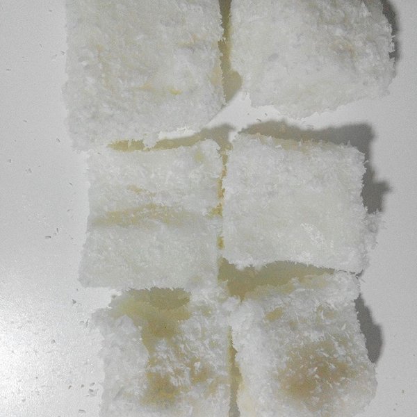 开心小屋0705的椰蓉牛奶小方 简单好做的甜品