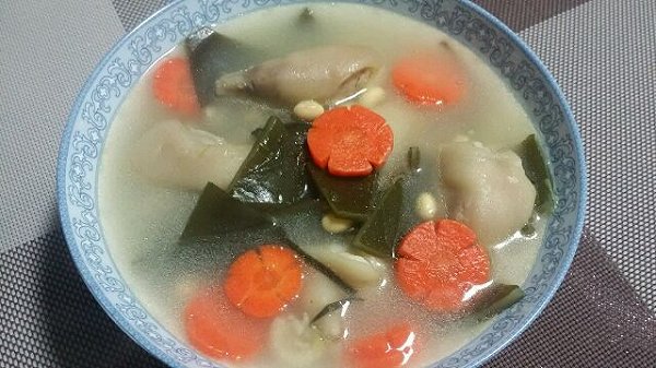 昵称已被抢了了了的猪脚海带黄豆汤做法的学习