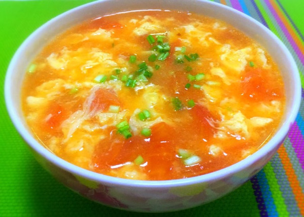 西红柿鸭蛋汤
