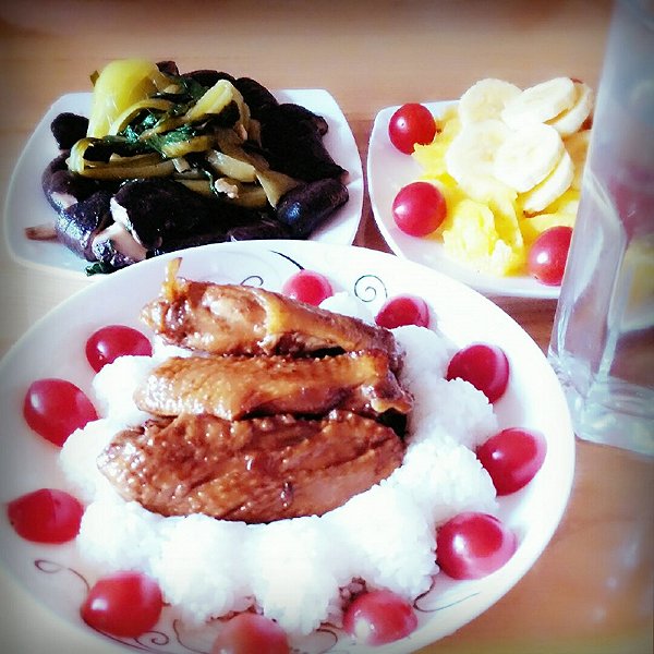 勾勾じ☆ve的乐可鸡翅和香菇油菜做法的学习成