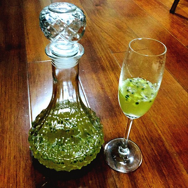 w俊的百香果酒--果肉篇做法的学习成果照