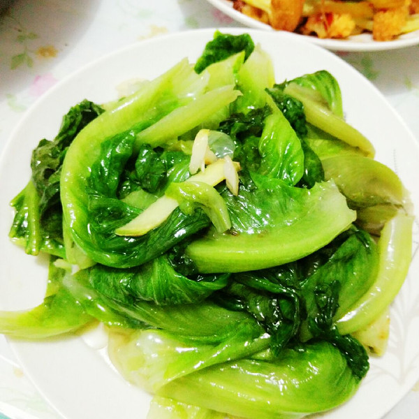 清炒生菜