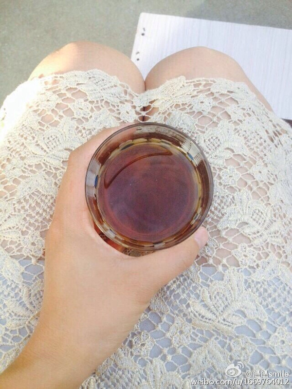 温温smile的夏天自制的酸梅汤做法的学习成果