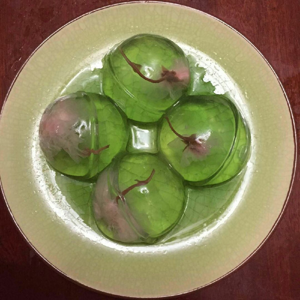 123燕y的樱花水信玄饼 传统日本小吃做法的学