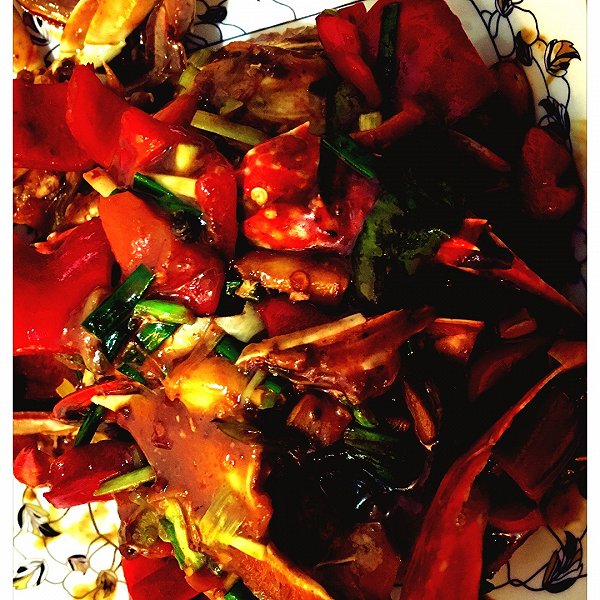 LL厨师的爆炒螃蟹做法的学习成果照_豆果美食
