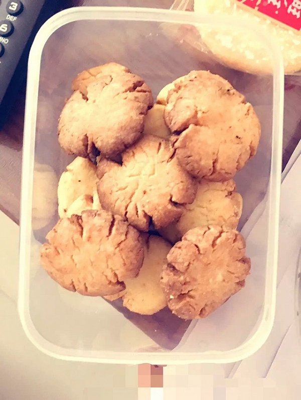 李冰瑶呀的不用黄油的玛格丽特饼干(超级简单