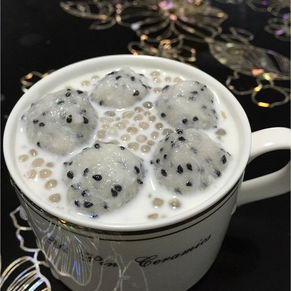 敏727的火龙果西米露做法的学习成果照