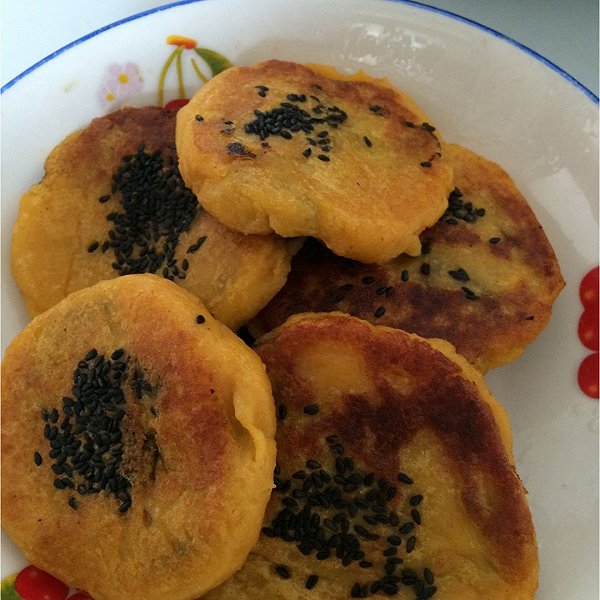 张宝珠halm的糯米红薯饼做法的学习成果照