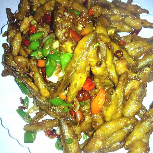 13666美食的炸烹河鱼做法的学习成果照