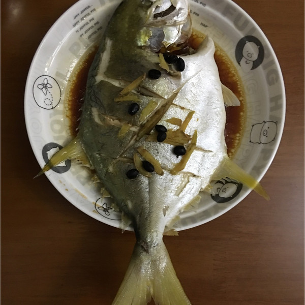 青墨鱼的学习白成果荔枝的清蒸鲳鱼照萝卜做法仔汤图片