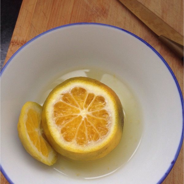 Ros5302的止咳良方蒸盐橙做法的学习成果照