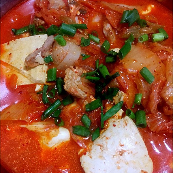 小妍℃﹏的辣白菜五花肉豆腐汤做法的学习成果