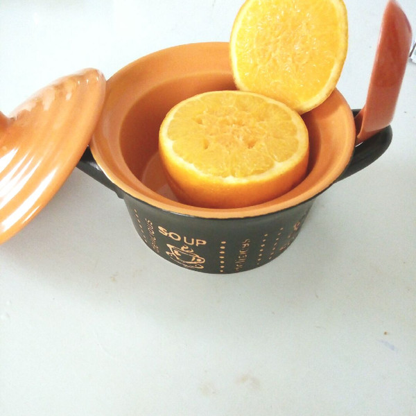 我是学屌的止咳良方蒸盐橙做法的学习成果照