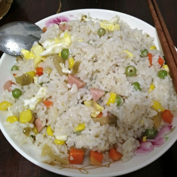 三鲜炒饭