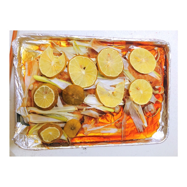 安小贤要幸福的柠香烤巴沙鱼-快手菜做法的学