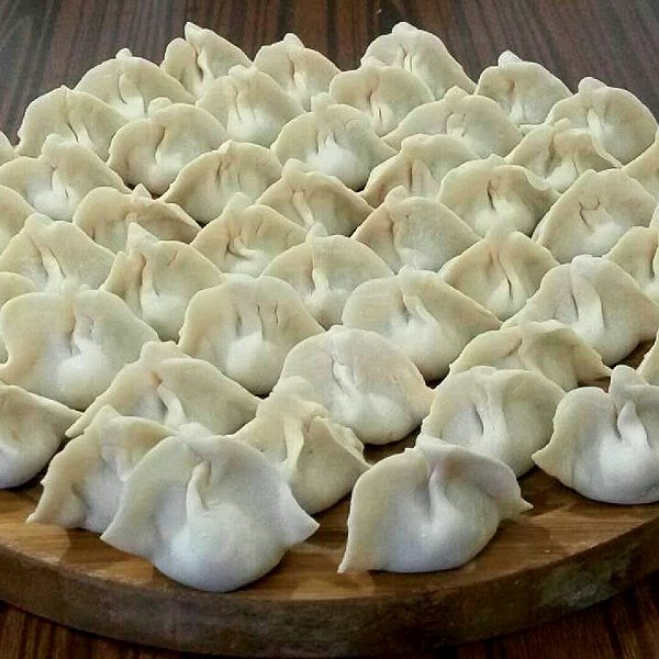 学得快的韭菜,鸡蛋,虾仁,馅水饺。做法的学习成