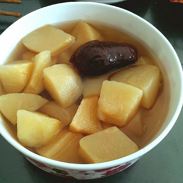 青稞煮粥的经期:红枣苹果汤做法的学习成果照