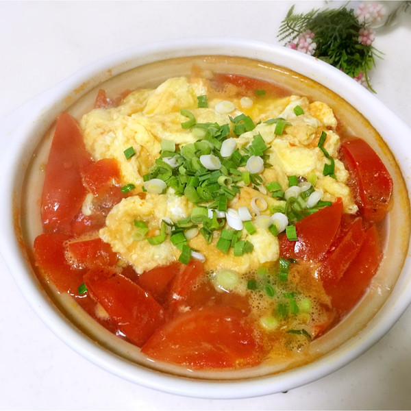 kele家的番茄煎蛋汤做法的学习成果照
