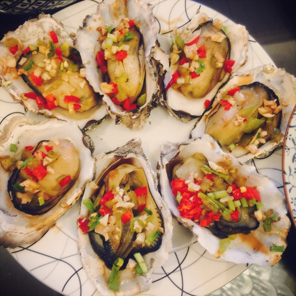 medusa-Q的蒜香烤海蛎子(烧烤生蚝)做法的学