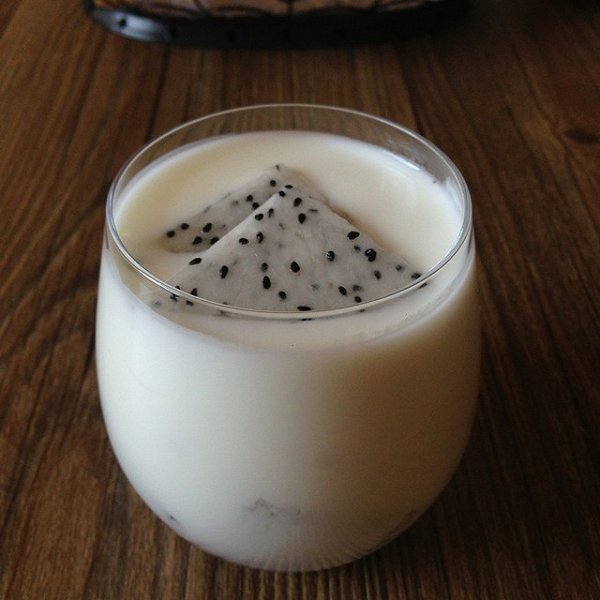 阳阳美食烘焙的火龙果酸奶做法的学习成果照