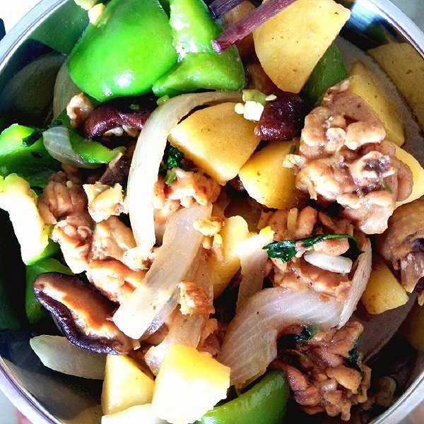 冯玲玲的黄焖鸡米饭做法的学习成果照