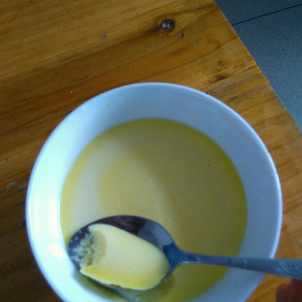 ╆ 暮的鸡蛋牛奶布丁(超简单)做法的学习成果照