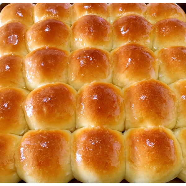 扑通一个大芒果的蜂蜜奶香排包做法的学习成果